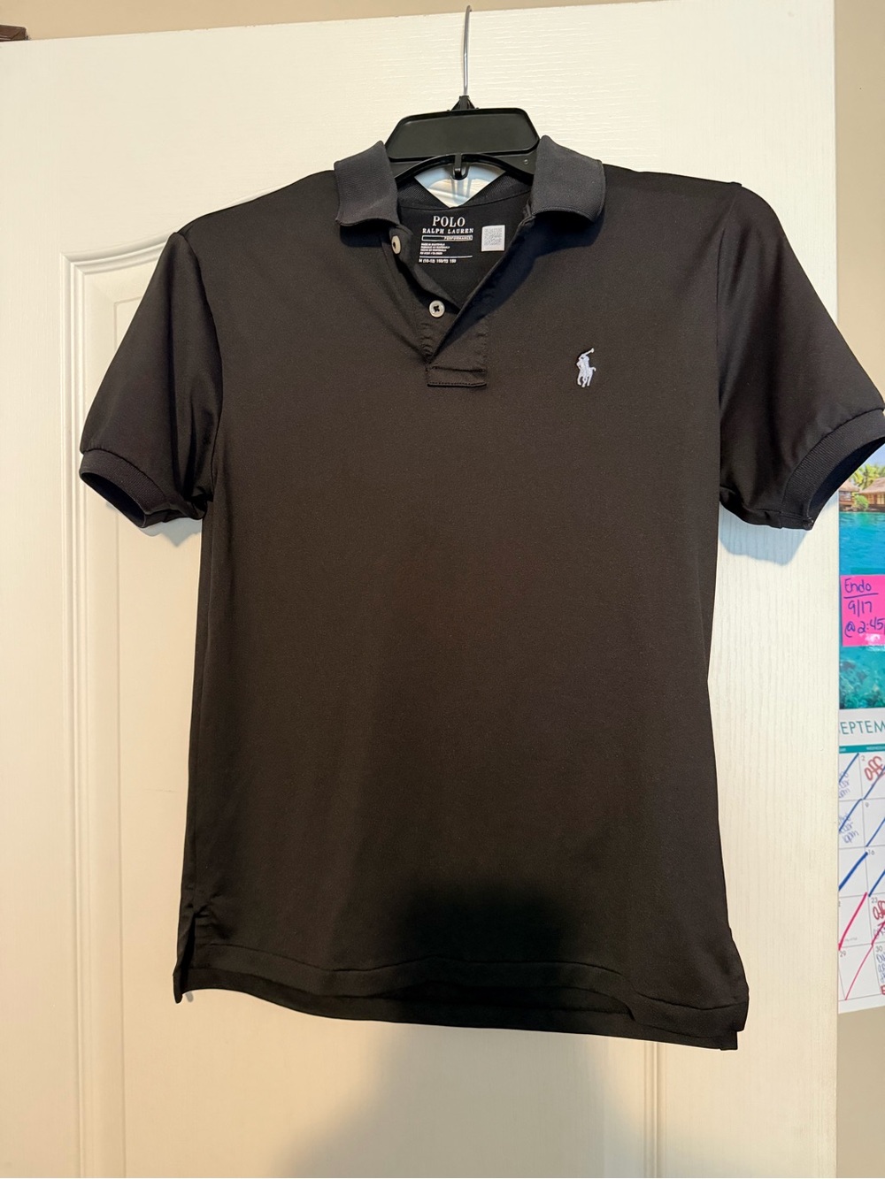Polo by Ralph Lauren Kid’s Black Classic Fit Polo Shirt